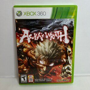 Rare Asura's Wrath Game - Xbox 360 - Capcom Action Game - Anime Video Game Japan
